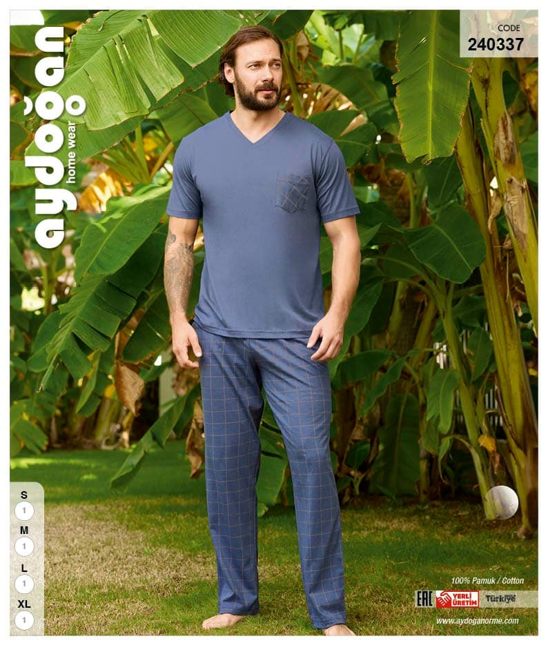 Aydogan Men's Pajama Set 240337