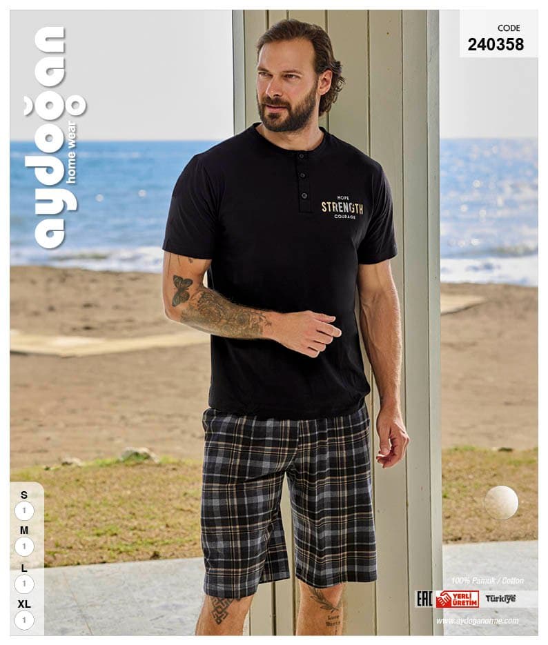 Aydogan Men's Pajama Set 240358