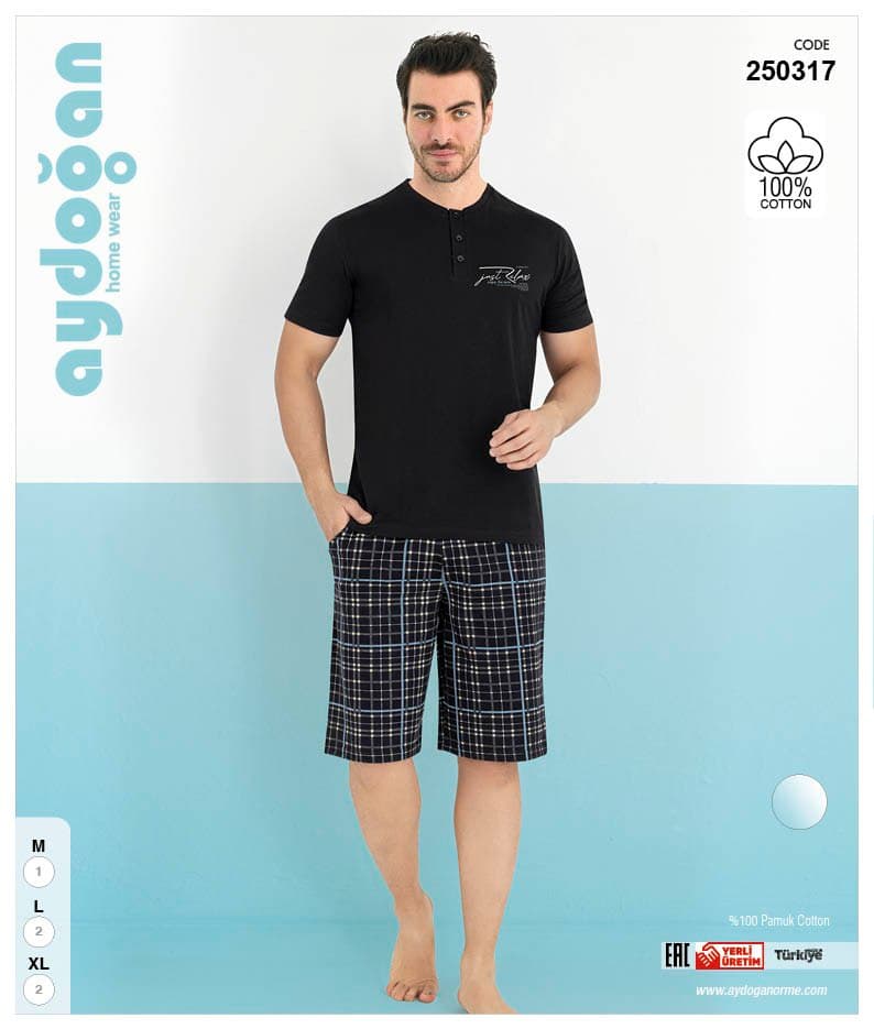 Aydogan Men's Pajama Set 250317