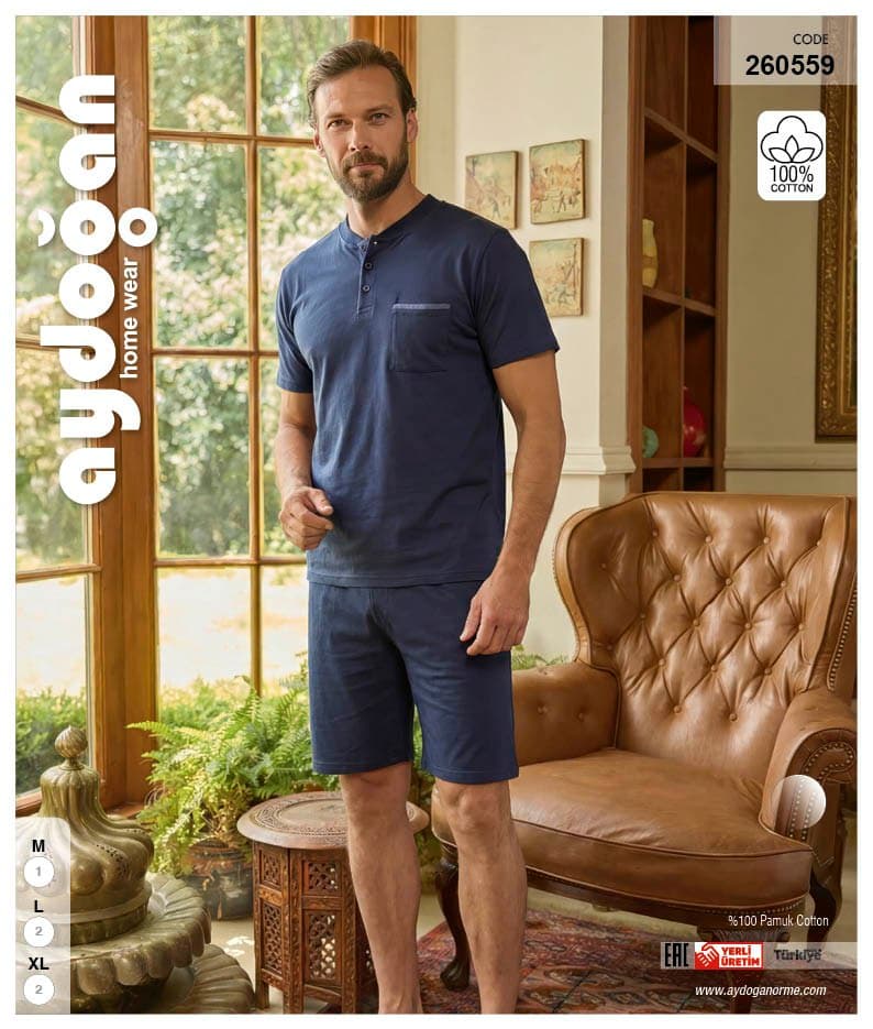 Aydogan Men's Pajama Set 260559