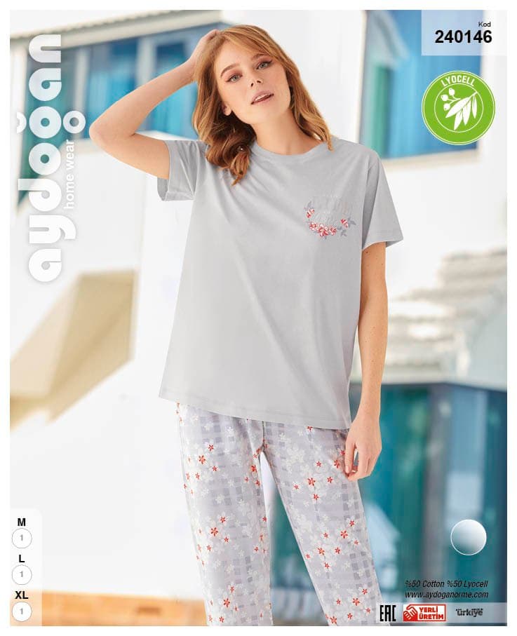 Aydogan Women's Pajama Set 240146