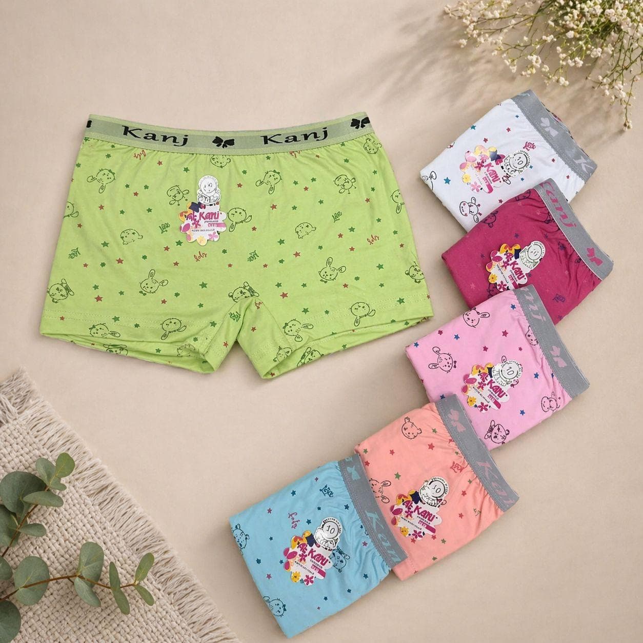 Girls' Kanj Boxer Shorts