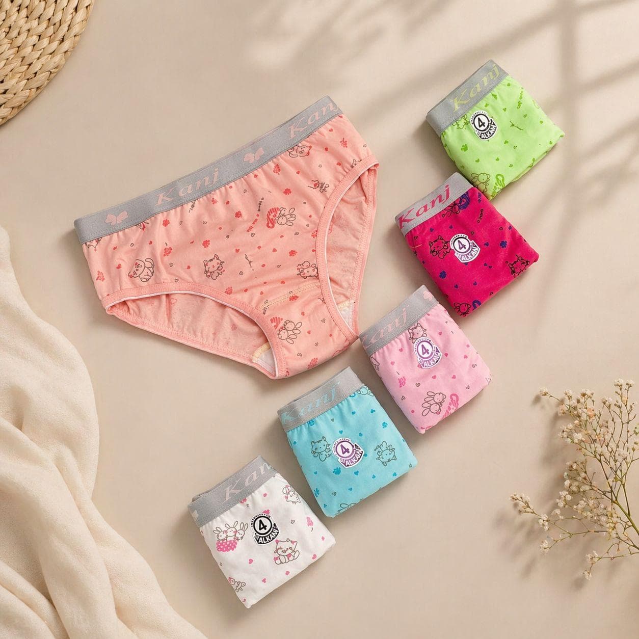 Girls' Kanj Assorted Briefs