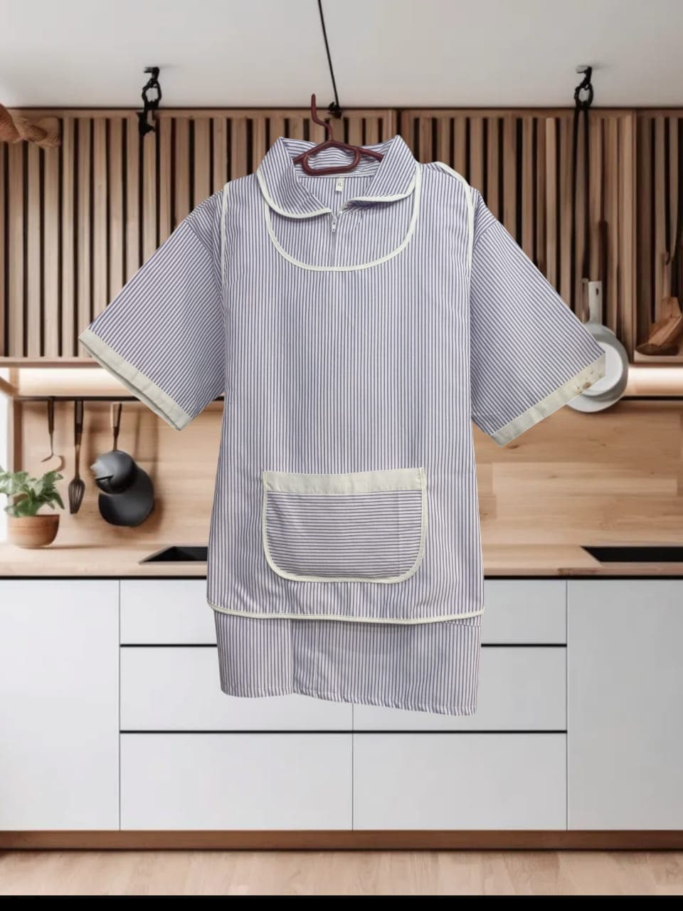 Light Gray House Assistant Short Set