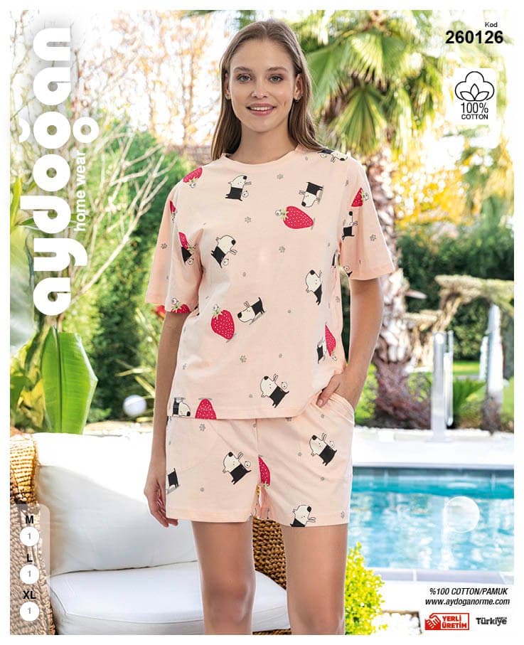 Navy Floral Nightgown